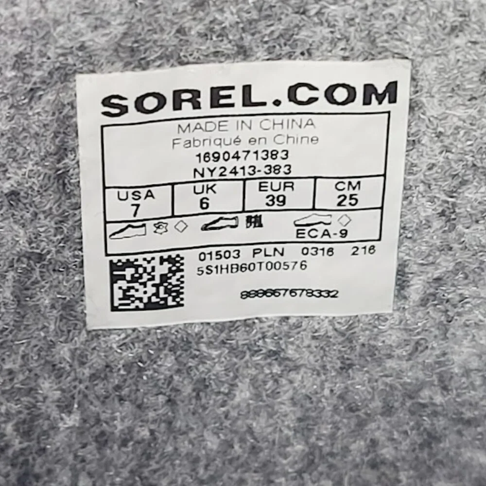 Sorel women green